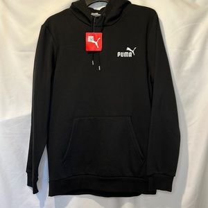 NWT~ Puma Essential+Embroidery Logo Hoodie Fleece Size M